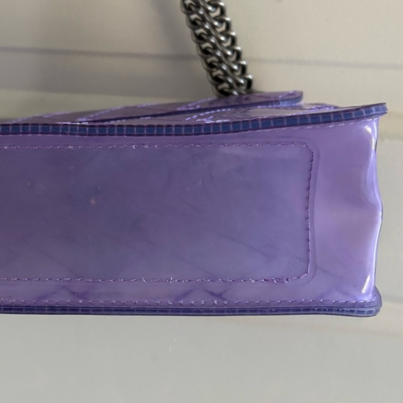 Kurt Geiger Purple Transparent Crossbody Bag - Picture 9 of 15